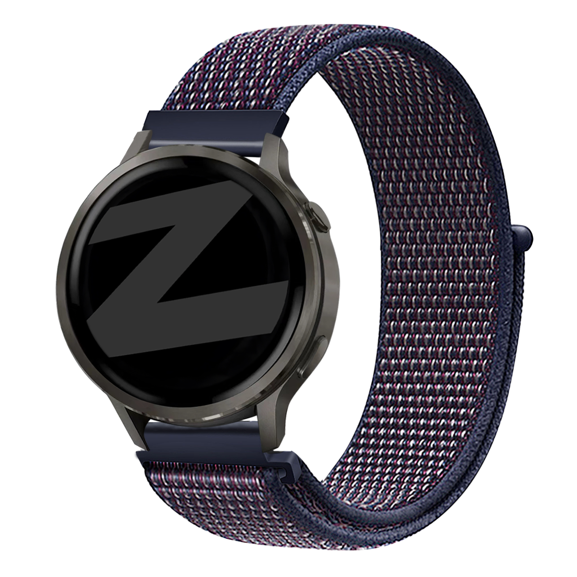 Bandz Garmin Forerunner 70 Nylon Loop Strap (Indigo)