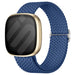 Fitbit Versa 4 Adjustable Woven Strap (Blue)