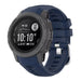 Garmin Instinct 2s siliconen bandje (donkerblauw)
