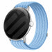 Google Pixel Watch 1/2 Ultra Thin Nylon Strap (Light Blue)