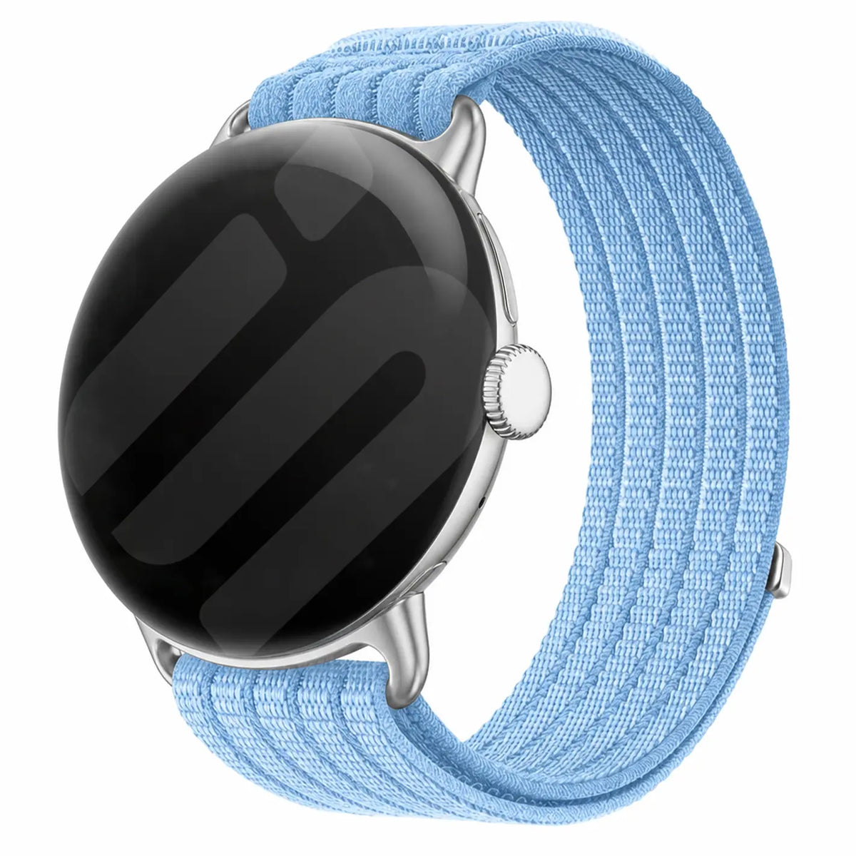 Google Pixel Watch 3 - 41mm Ultra Thin Nylon Strap (Light Blue)