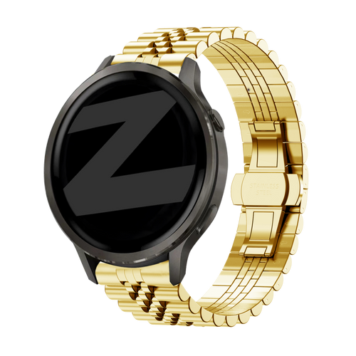 Bandz Garmin Venu 2s Steel Strap 'Jubilee' (Gold)