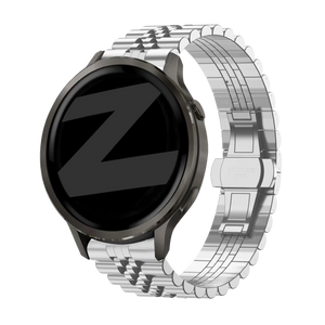 Bandz Garmin Forerunner 265s Steel Strap 'Jubilee' (Silver)