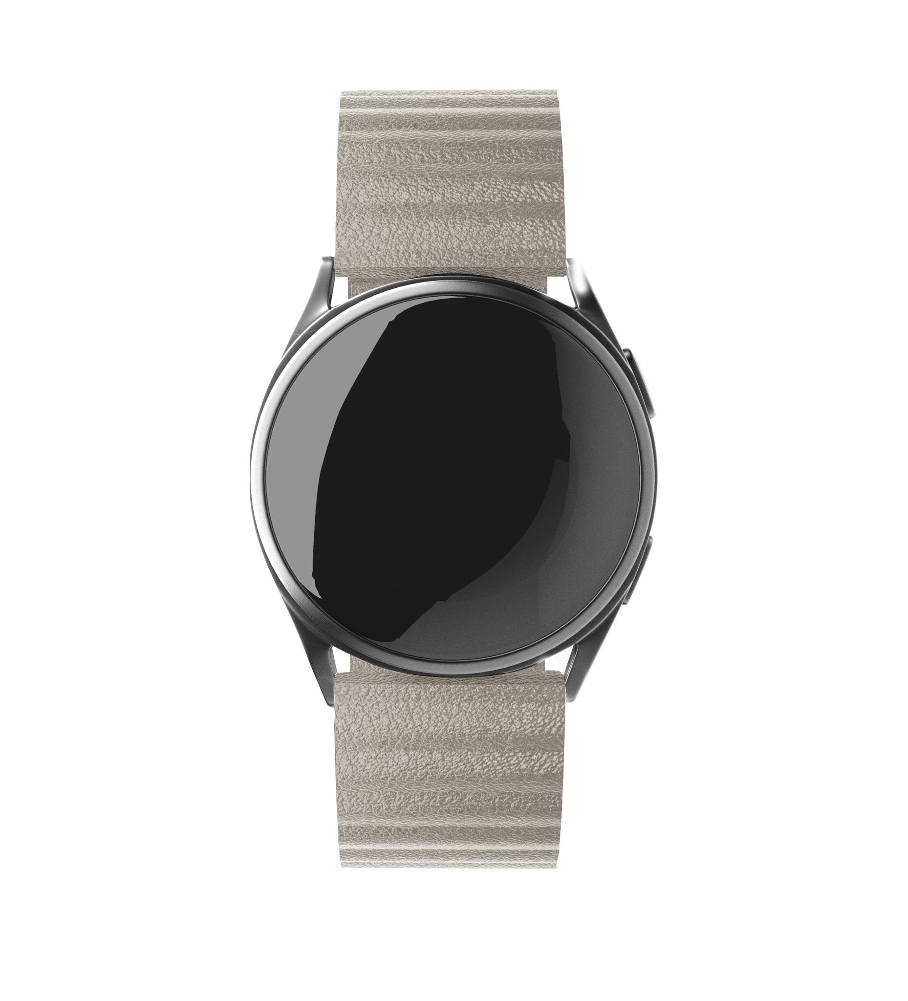 Withings ScanWatch Nova Leather Loop Strap (Khaki)