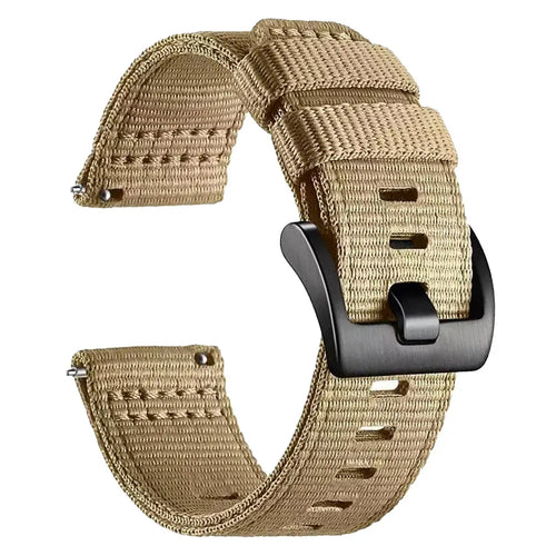Coros Apex 4 - 46mm nylon gesp band (kaki)