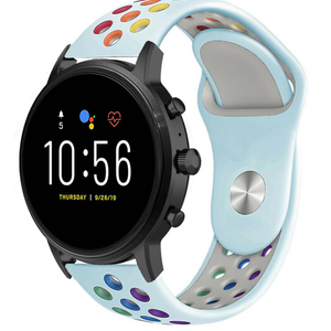 kleurrijk-blauw-fossil-gen-5-bandje