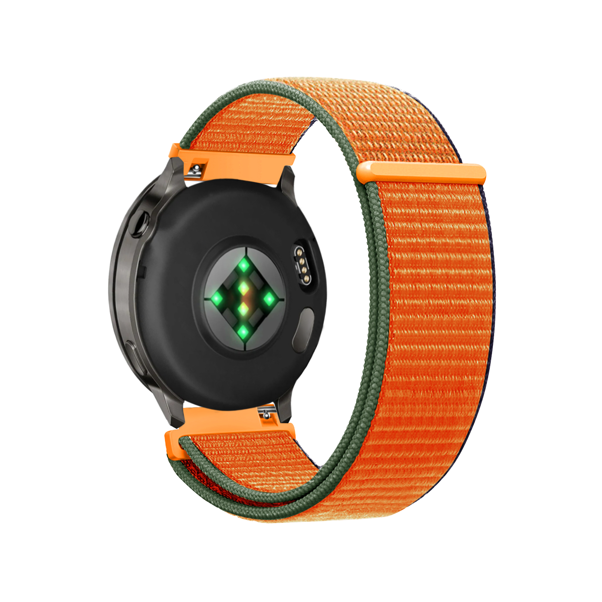 Bandz Garmin Venu 2s nylon loop band (kumquat)