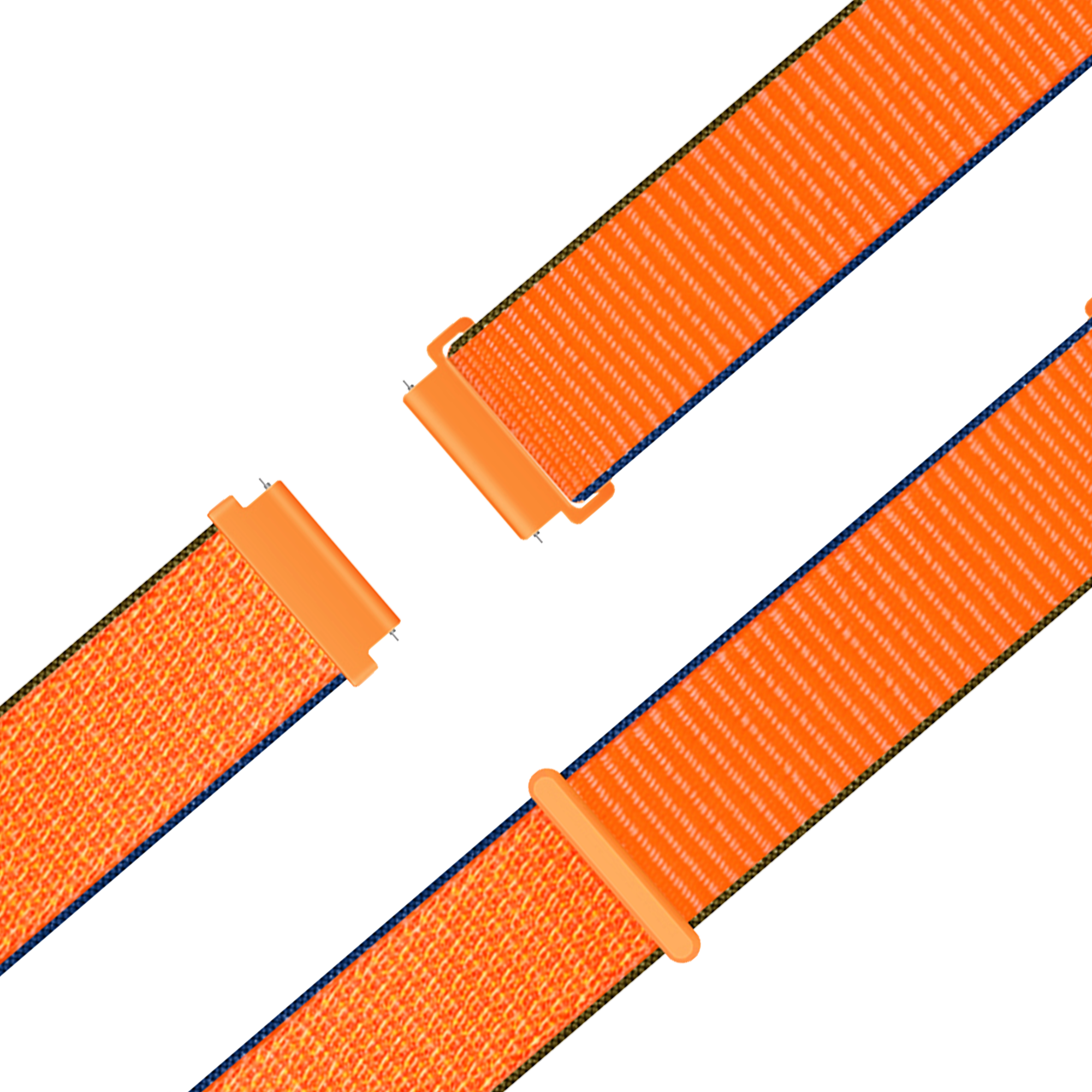 Bandz Garmin Venu 2s nylon loop band (kumquat)
