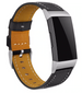 Fitbit Charge 4 bandje leer (strak zwart)