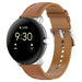 Google Pixel Watch 4 - 41mm leren bandje (bruin)