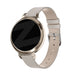 Bandz Garmin Lily 2 lederen band 'Classic' (beige)