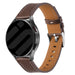 Withings Steel HR - 36mm 'one push' leren bandje (donkerbruin)