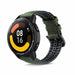Xiaomi Watch S1 siliconen / leren bandje (groen)