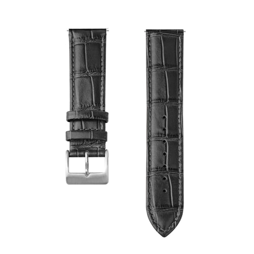 ICE Smart TKS Rectangular 1.41 leather crocodile grain band (zwart)