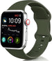 Apple Watch Ultra Silicone Strap (Army Green)