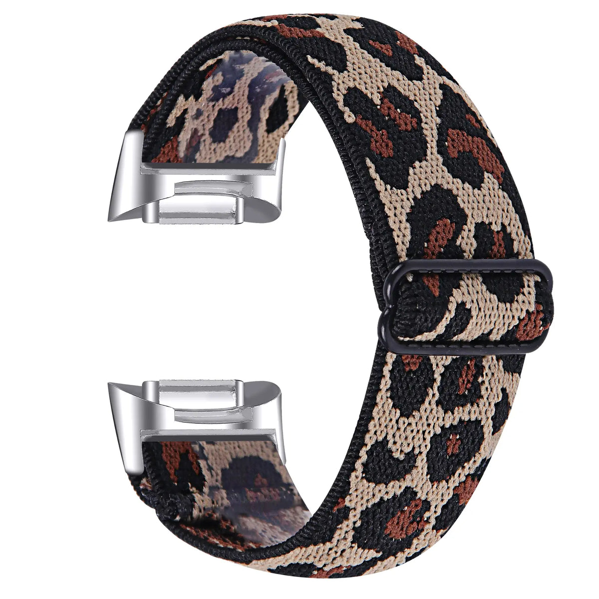 Fitbit Charge 5 Elastic Strap (Leopard)