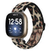Fitbit Versa 3 elastisch bandje (luipaard)