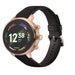 Fossil Gen 6 (42mm) leren bandje (zwart)