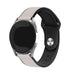 Samsung Galaxy Watch 6 Classic 47mm leren hybrid bandje (wit)