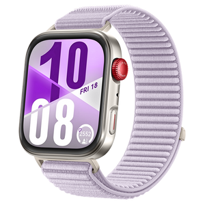 Huawei Watch Fit 5 Pro Wave Nylon Strap (Light Purple)