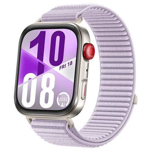 Huawei Watch Fit 5 Pro Wave Nylon Strap (Light Purple)