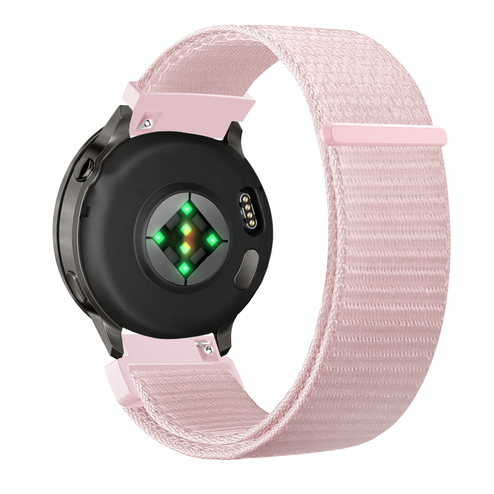 Bandz Garmin Forerunner 70 Nylon Loop Strap (Light Pink)