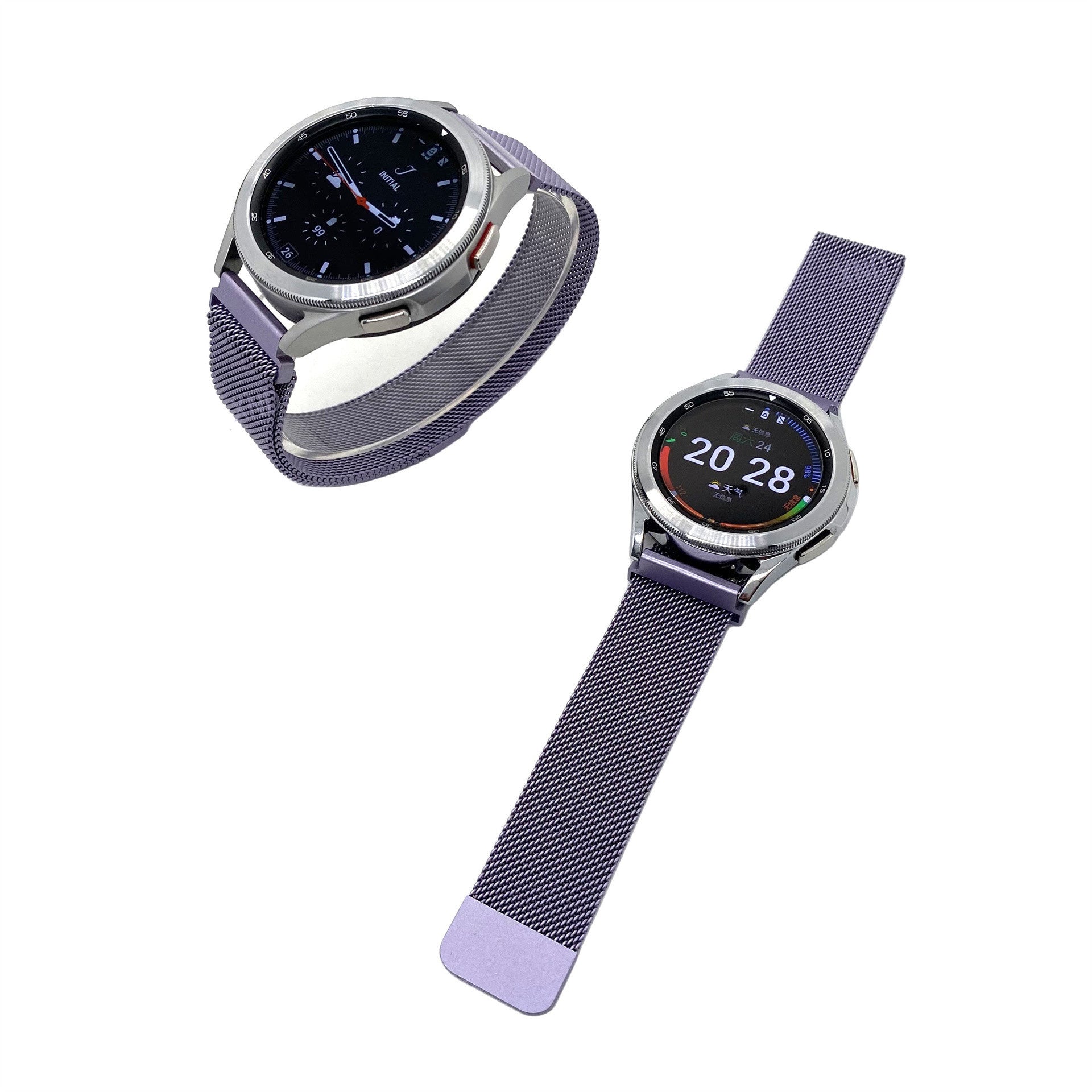 Coros Pace 2 Milanese Strap (Light Purple)