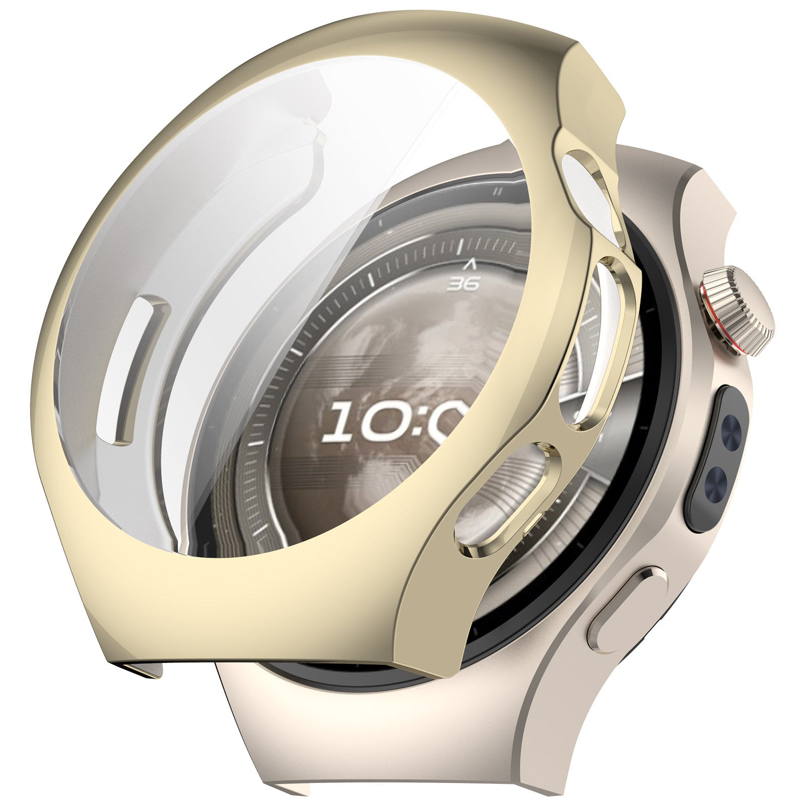 Huawei Watch 5 - 42mm TPU case (lichtgoud)