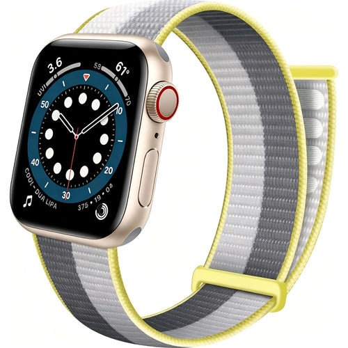 Apple Watch nylon loop bandje (lila mix)