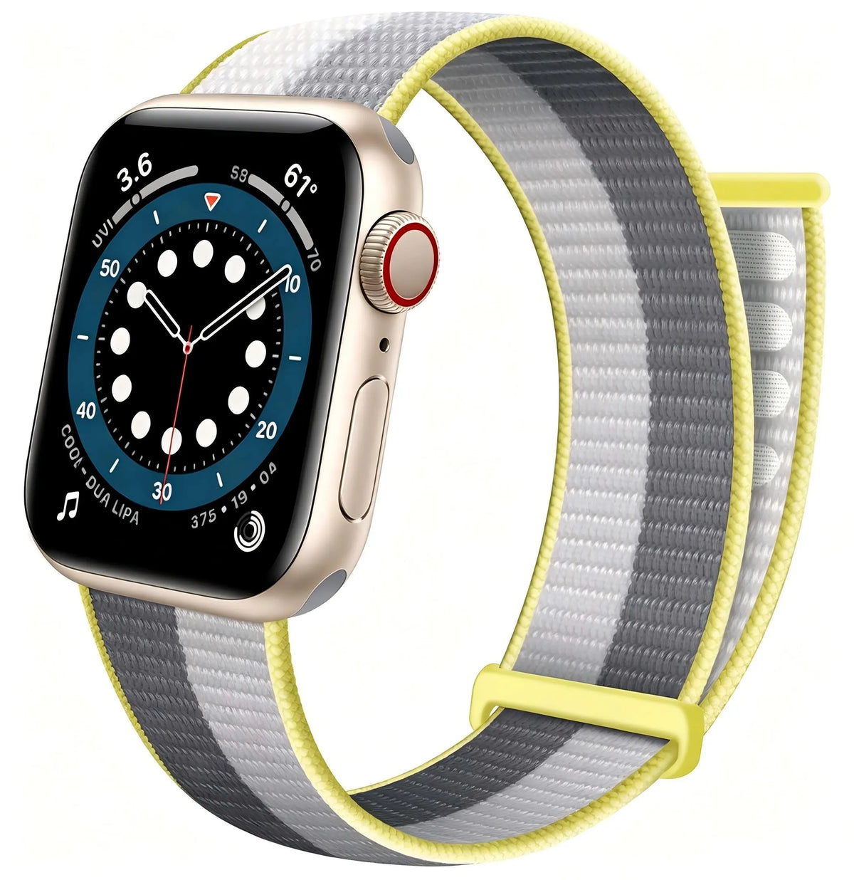 Apple Watch nylon loop bandje (lila mix)