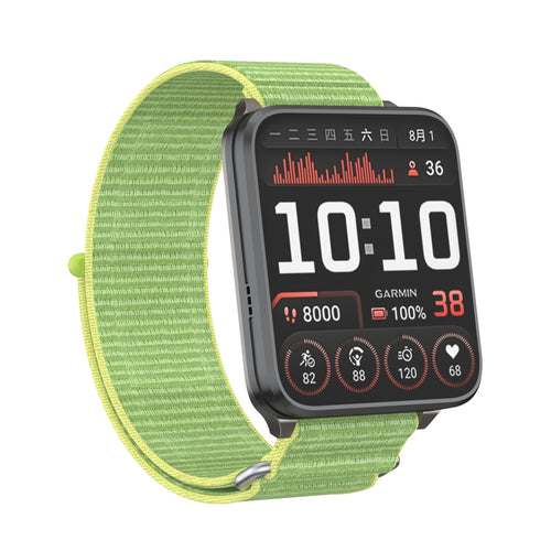 Garmin Venu X1 nylon bandje (fluoriserend)