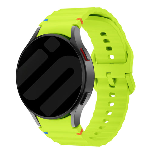 Samsung Galaxy Watch 6 44mm Wave bandje (lime)