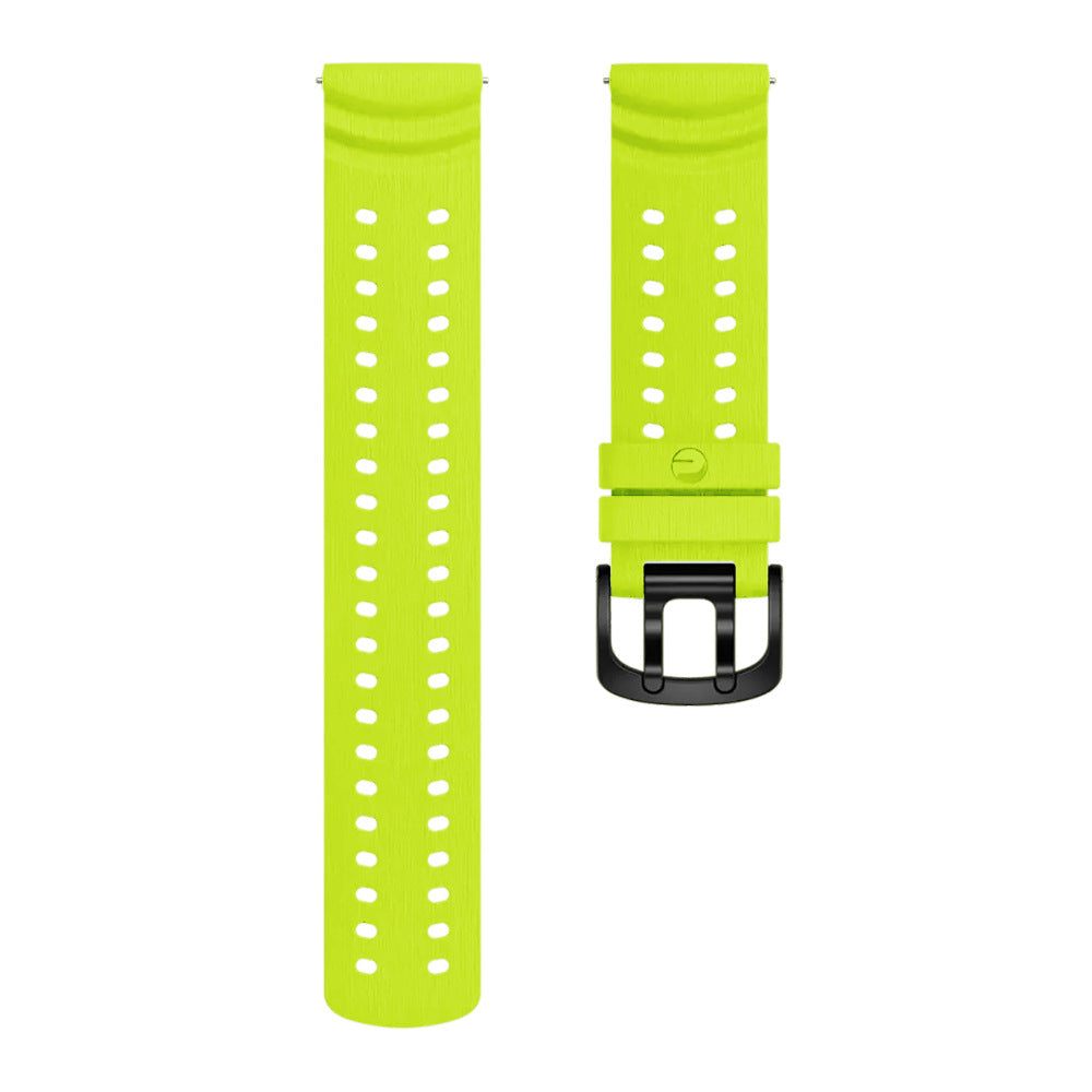 Polar Vantage M silicone grain band (lime)