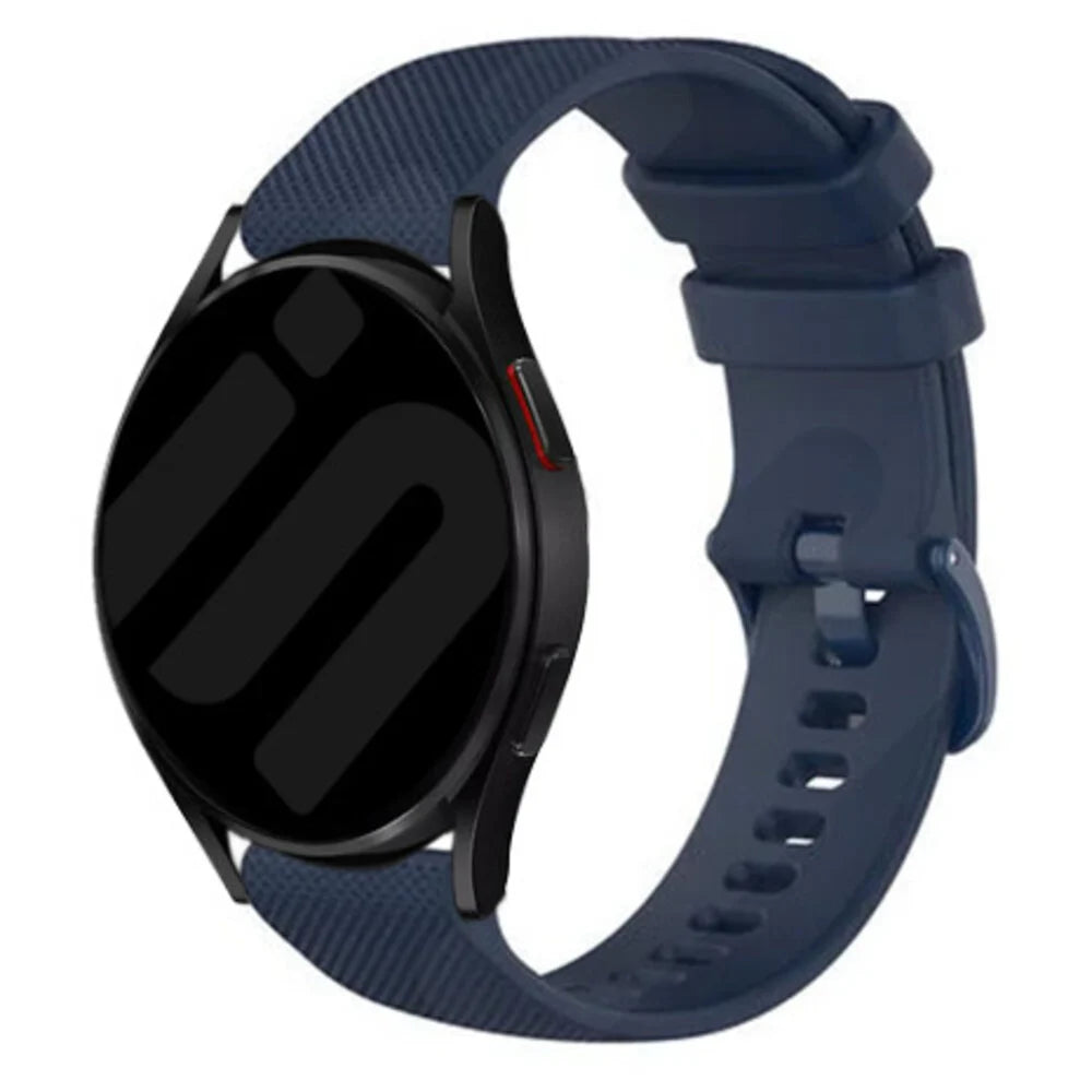 Amazfit Bip 6 luxe siliconen bandje (donkerblauw)