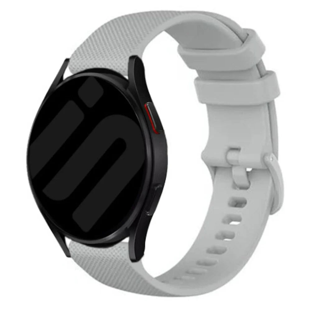 Amazfit Bip 6 luxe siliconen bandje (grijs)