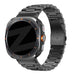 Bandz Samsung Galaxy Watch Ultra Steel Link Strap 'Deluxe' (Black)