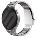 Amazfit Bip U (Pro) luxe stalen schakel band (zilver)