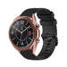 Samsung Galaxy Watch 3 41mm Luxe Siliconen bandje (zwart)