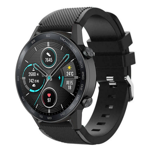 magic-watch-2-siliconen-bandje-zwart