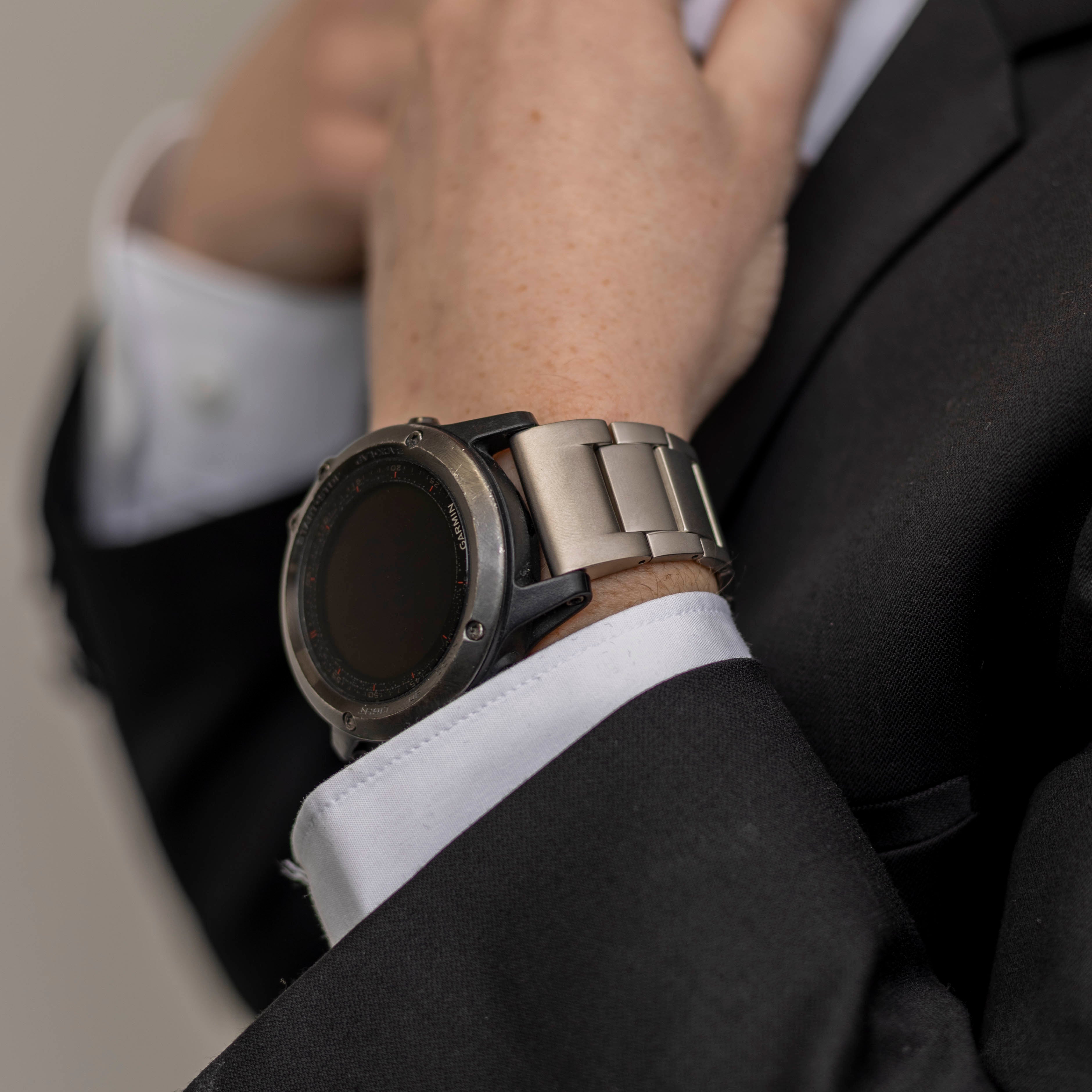 Garmin Fenix 3 magnetische titanium band (titanium)