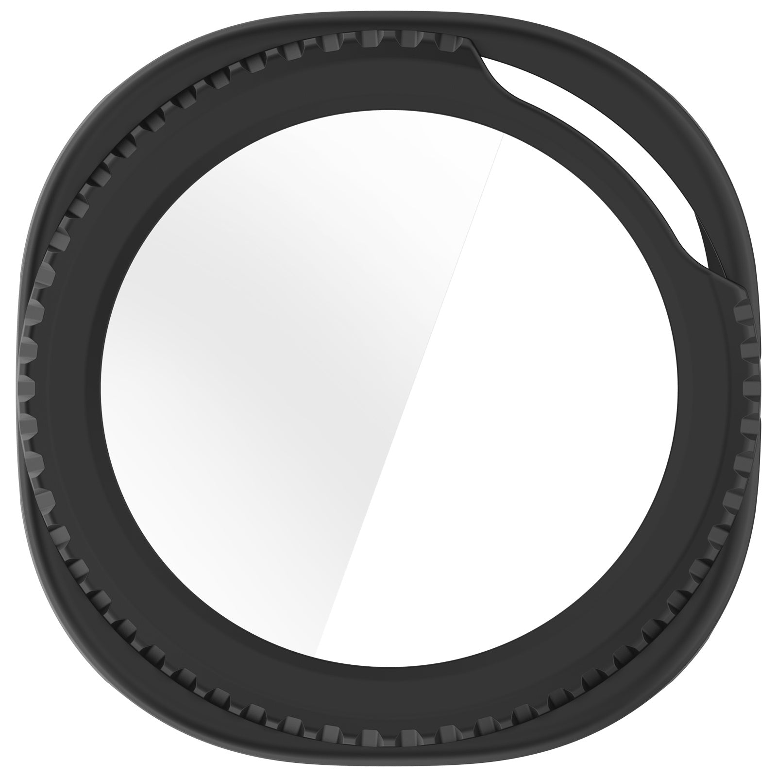 Samsung Galaxy Watch 8 Classic hard case met glas (zwart)