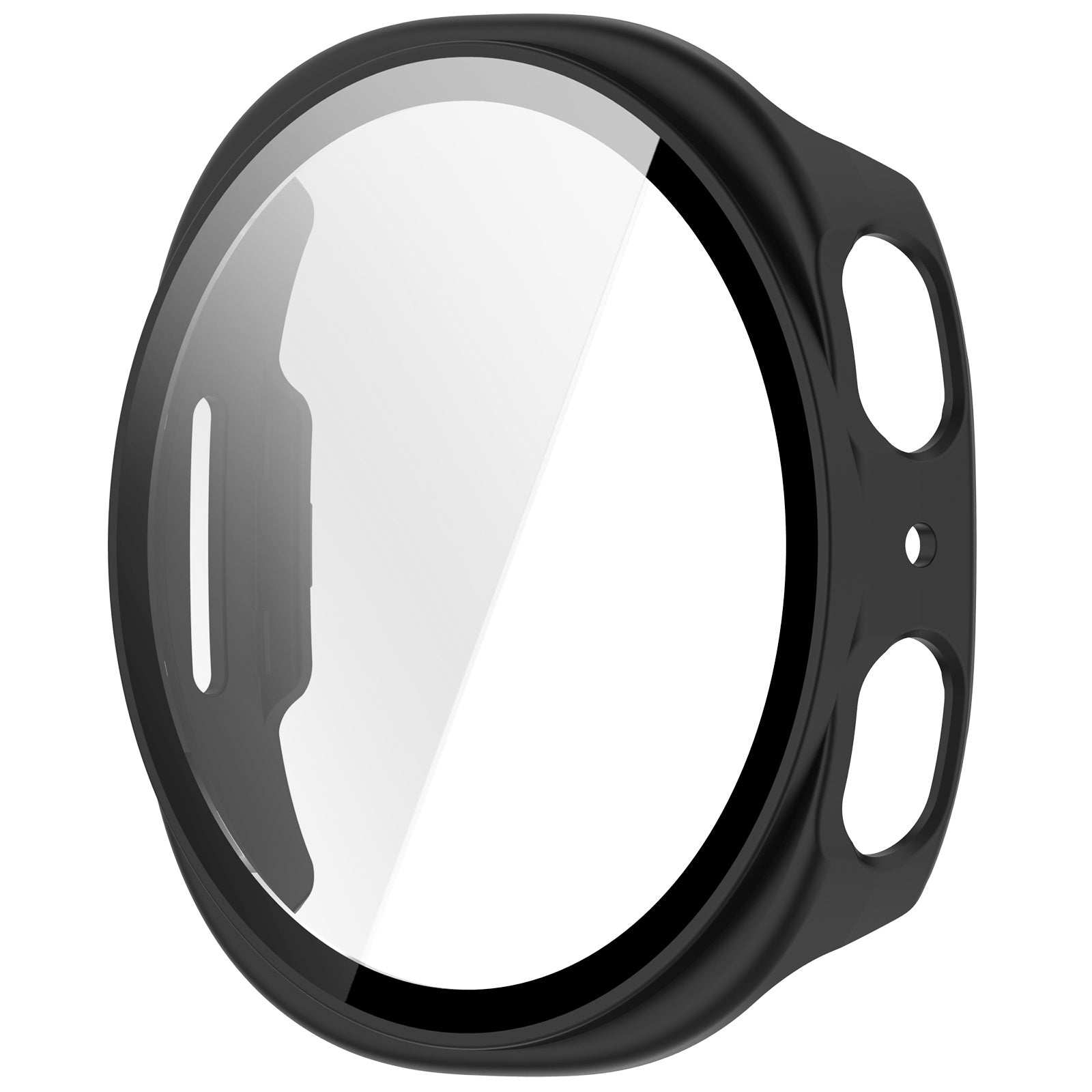 Samsung Galaxy Watch 8 - 44mm hard case met glas (zwart) 