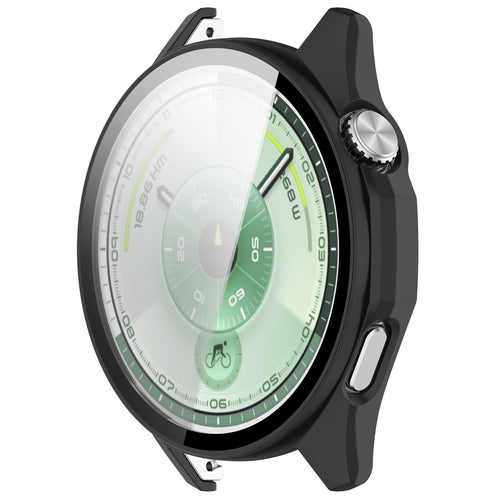Huawei Watch GT 6 - 46mm hard case met glas (zwart)