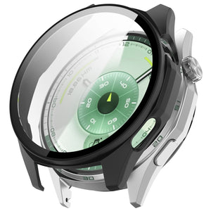 Huawei Watch GT 6 - 46mm hard case met glas (zwart)