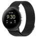 Google Pixel Watch 1/2 Milanese band (zwart)