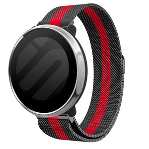 Suunto Vertical 2 Milanese band (zwart/rood)