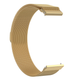 Milanese horlogeband 20mm - universeel - goud