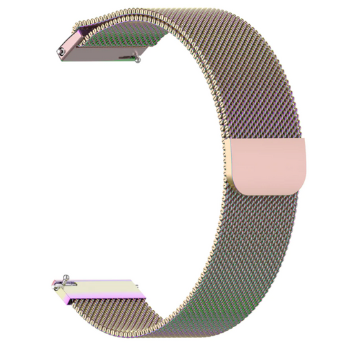 Amazfit GTR 4 Milanese band (regenboog)