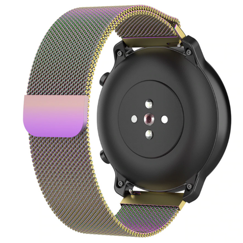 Amazfit GTR 4 Milanese band (regenboog)