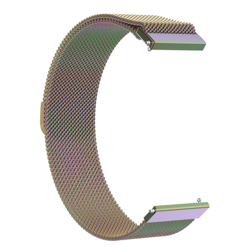 Polar Grit X2 Pro Milanese band (regenboog)